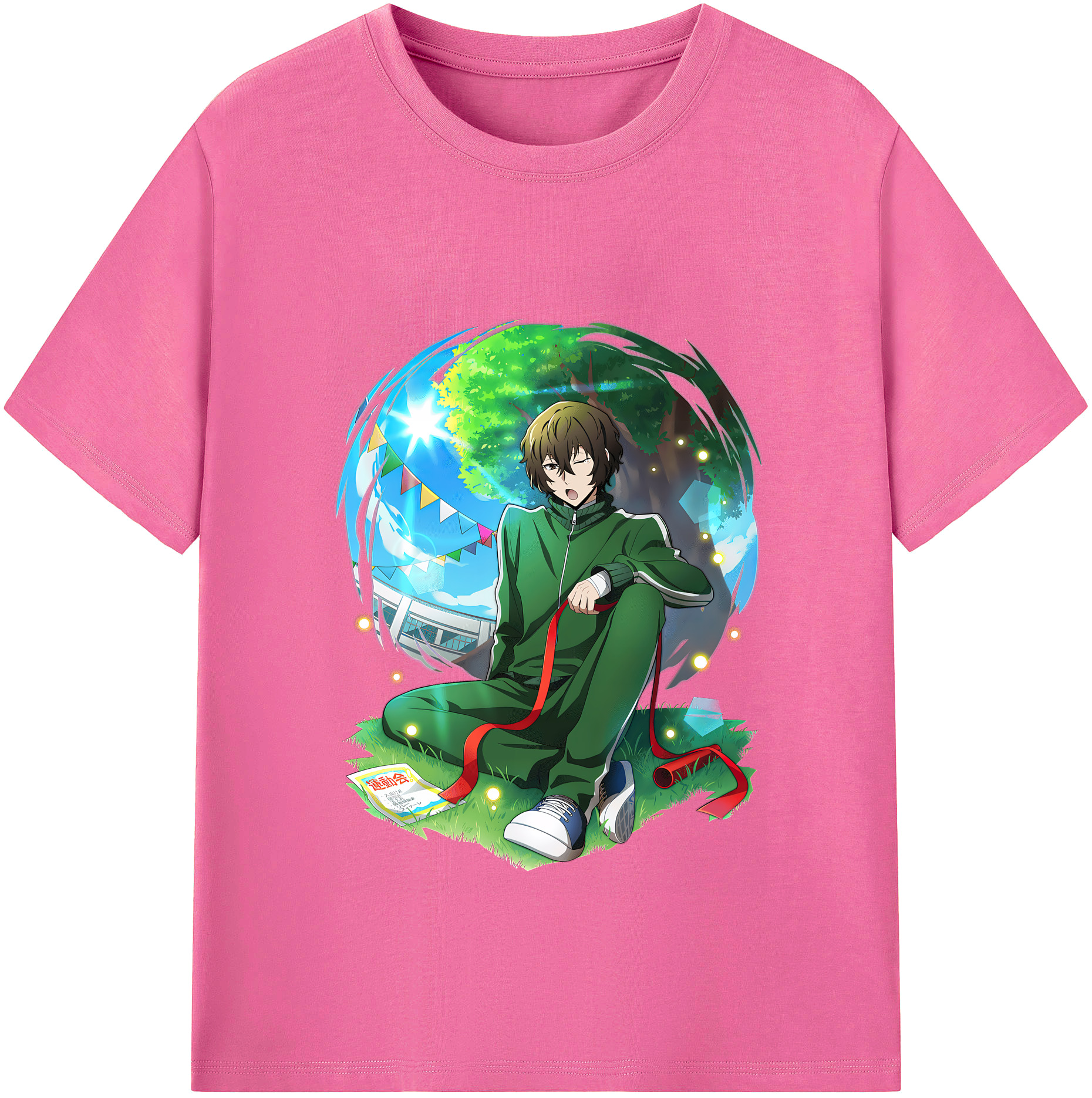 （画像用） 文豪ストレイドッグス Bungo Stray Dogs レディースカジュアルプリントTシャツ（綿100％）